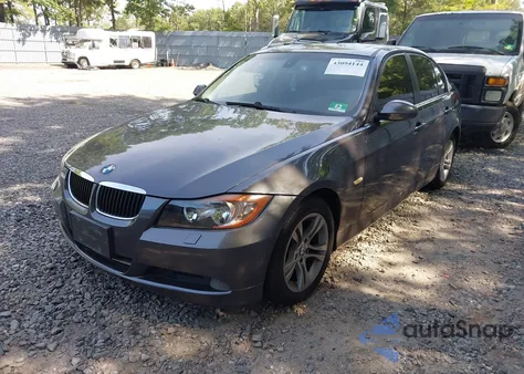 2008 BMW 328 Xi Sulev z USA, uszkodzony, nr VIN WBAVC73518KX90144